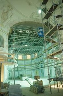 Umbau Kuppelsaal 1992
